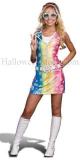 Polly Ester Juniors Costume  Stretch Gloss Knit Rainbow Tie Die And 