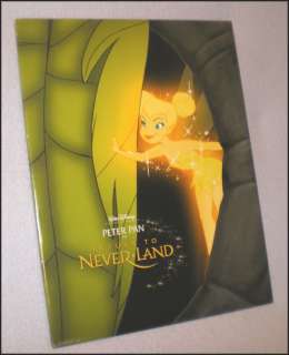 Disney Peter Pan Return to Neverland Lithograph w Cover  