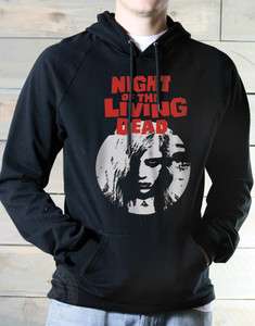 NIGHT OF THE LIVING DEAD American Apparel 5495 Pullover Hoody Zombie 