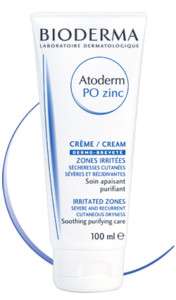   Atoderm PO zinc cream 100ml Reduces any redness purifying repairing