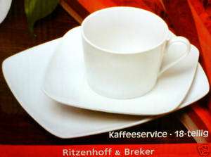 Ritzenhoff & Breker Kaffeeservice MARA MAJA 18 tlg. NEU  