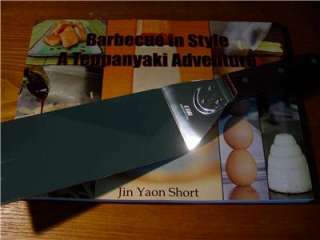 Teppanyaki Barbecue instyle cookbook & Spatula set 3  