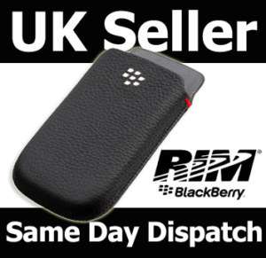 BLACKBERRY 8520 / 9700 LEATHER CASE POUCH HDW 31343 001  