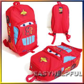 Disney Cars McQueen Backpack 37CM School Bag for Child  