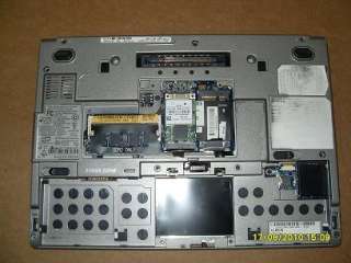YOU ARE BIDDING ON A DELL D420 MOTHERBOARD AND BASE PLASTICS INCLUDING 