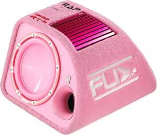 Car Audo Direct Outlet   FLI Audio 10 Active Pink Subwoofer Box