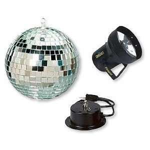  Chauvet MBK 2 Mirror Ball Party Kit: Musical Instruments