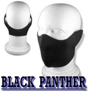   DEMI CAGOULE Neoprene BLACK PANTHER Airsoft Face Mask