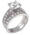 sterling silver jewellery, cubic zirconia cz ring items in Sparkling 