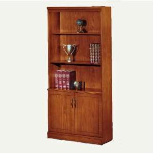  Executive Cherry DMi Belmont Bookcase with Cabinet Office 