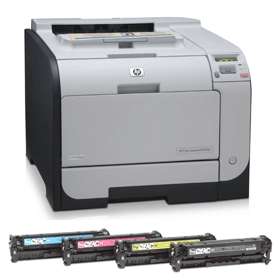 HP Color LaserJet CP2025N Farblaserdrucker  Computer 