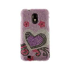  Hard Plastic Snap On Two Piece Phone Protector Case Cover Jewel 