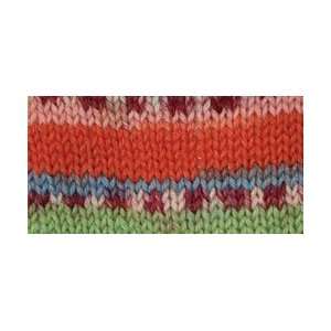  Patons Kroy Socks Yarn Tangerine Stripes 243455 55608; 6 