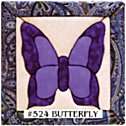Quilt Magic No Sew Wall Hanging Kit   6 x 6 Butterfly 