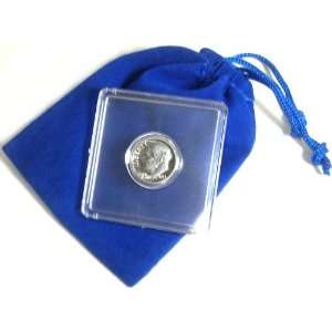  Silver 1963 U.S. Roosevelt Dime Proof in Coin Case & Gift 