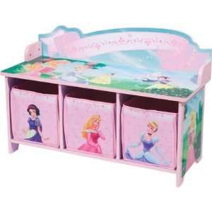  Disney Princess 3 Bin Toy Box Organizer by Delta: Home 