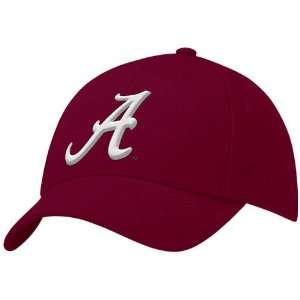  Nike Alabama Crimson Tide Crimson Swoosh Flex Fit Hat 