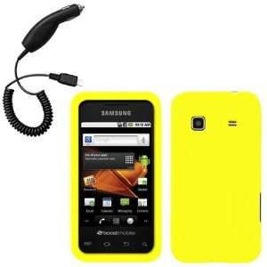  Cbus Wireless Yellow Silicone Skin / Case / Cover & Car Charger 