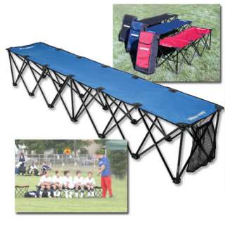 Insta Bench 6 Seater Portable Folding Sports Bench and Carry Bag 