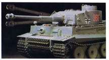 New 1/16 Tiger I R/C Tank radio control sounds smoke Acts like a real 