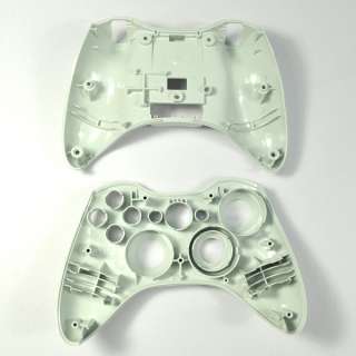 Controller Case Shell + Buttons FOR XBOX 360 COVER WHITE  
