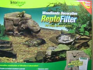 Tetra WOODLANDS Repto Filter Reptile Amphibian Turtle  