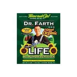  3 PACK LIFE ALL PURPOSE PELLETED FERTILIZER, Size 4 POUND 