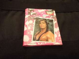 1996 WWF Bret The Hitman Hart Wrestling Address Book  