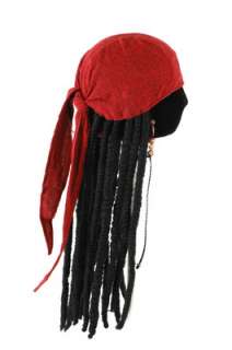 DISNEY jack sparrow Pirates of the Caribbean SCARF red  