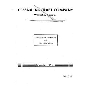  Cessna 190 195 Aircraft Parts Catalog Manual Cessna 