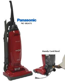 Panasonic Vacuum MCUG471 W/CORD REEL + 9 EXTRA BAGS  