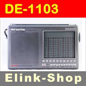 DEGEN DE1103 PLL Digital AM/FM/LW SSB Shortwave Radio  
