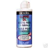 NEW ANDIS CLIPPER TRIMMER OIL FOR BLADES 4oz  