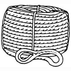   Rope Co. Double Braid Nylon Anchor Line 1/2x150