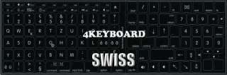  Mac Swiss (Multilingual) keyboard stickers