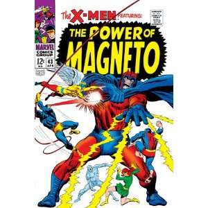 Magneto, Angel, Beast, Cyclops, Iceman, Grey, Jean, X Men and Marvel 