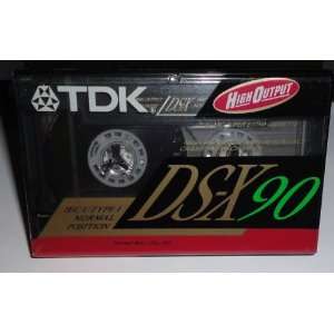  TDK DS X 90 Blank Cassette Tape Electronics