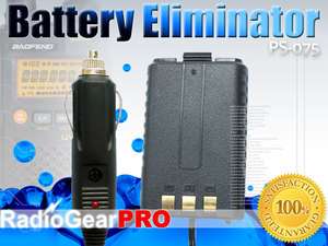 Car Battery Eliminator BAOFENG UV 5R Dual Band UHF/VHF radio  