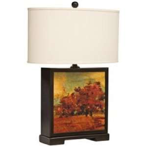    Kichler Vivido Autumn Table Lamp With Linen Shade