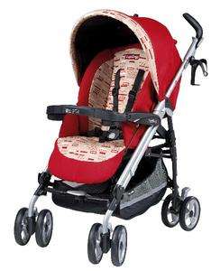 Peg Perego Pliko P3 Travel System Compatible Red Step Baby Stroller 