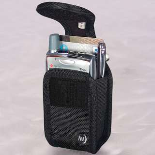 RUGGED CELL PHONE HOLSTER POUCH CLIP CASE CARGO with MAGNET NITE IZE 