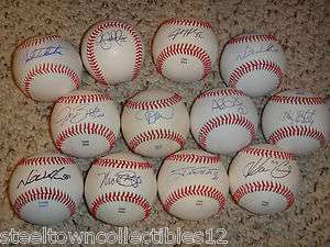 Pittsburgh Pirates AUTOGRAPHED Baseballs Choice of One  