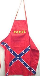 Confederate Flag Barbecue Apron Set Rebel BBQ Dixie  