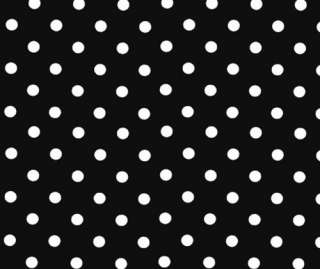 BLACK AND WHITE POLKA DOT CUTE MOUSE PAD NEW COOL FUN  
