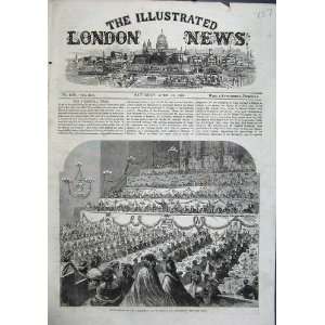  1863 Banquet Lord Palmerston Music Hall Edinburgh