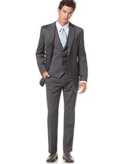 Alfani Red Suit Separates, Grey Solid Slim Fit   Mens Suits & Suit 