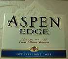 ASPEN EDGE LOW CARB LIGHT BEER 27 X 27 EMBOSSED META