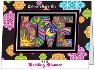 20 WEDDING Bridal Shower INVITATIONS ENV SEALS Cards  