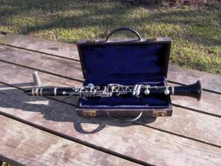 George Bizet Wood Clarinet Germany #49482w/ Buffet Crampon mouthpiece 