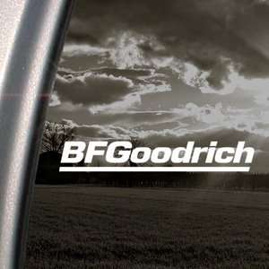  BF Goodrich Tires Decal Car Truck Window Sticker 